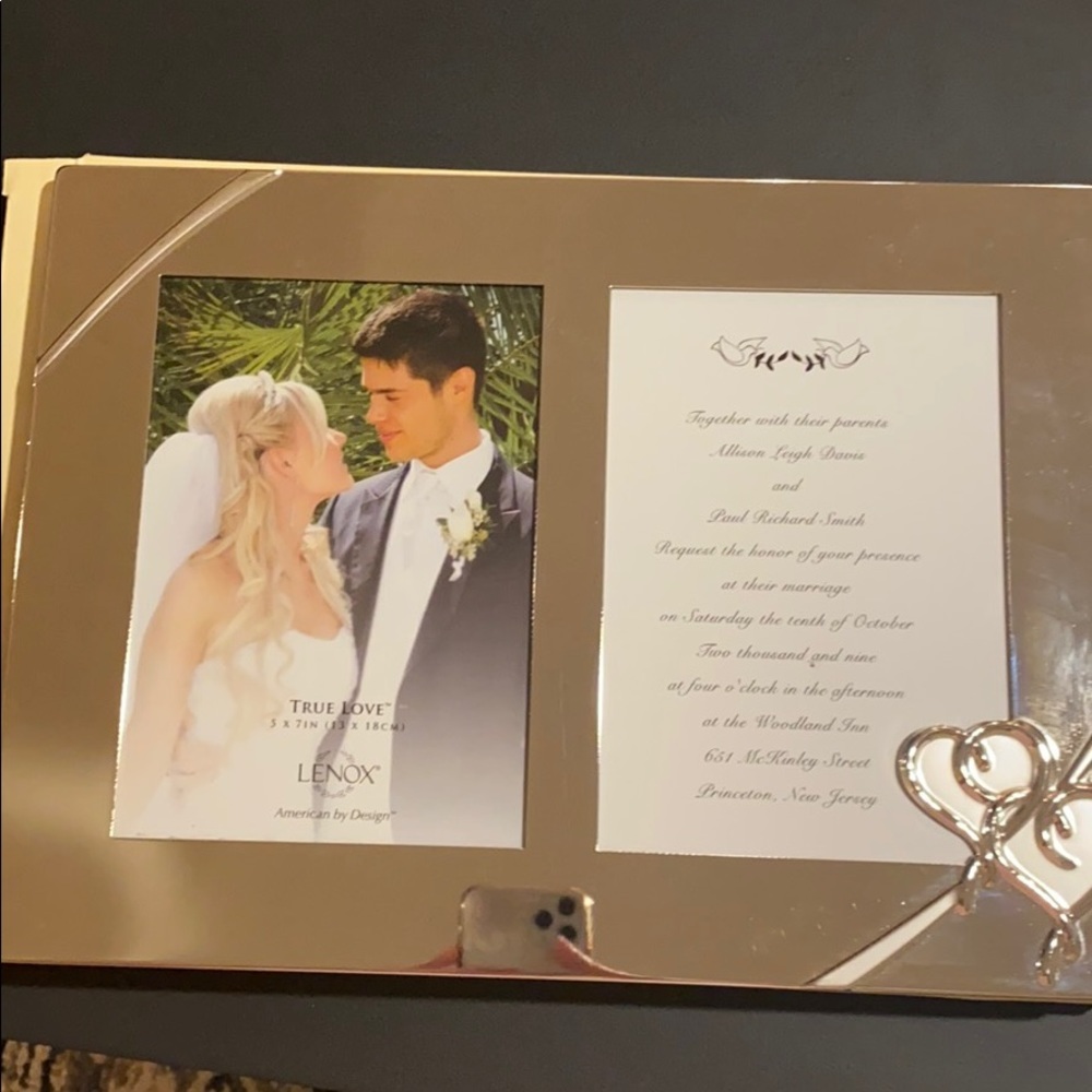 Lenox True Love Picture frame